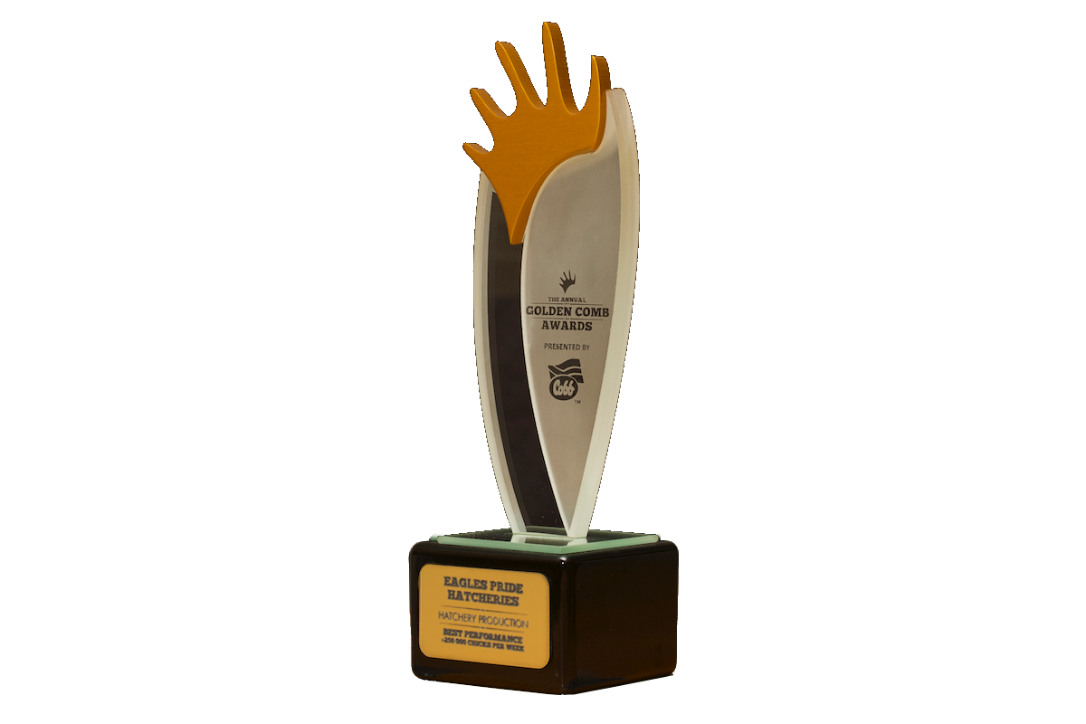 Trophy for Cobb Best breeder performance award